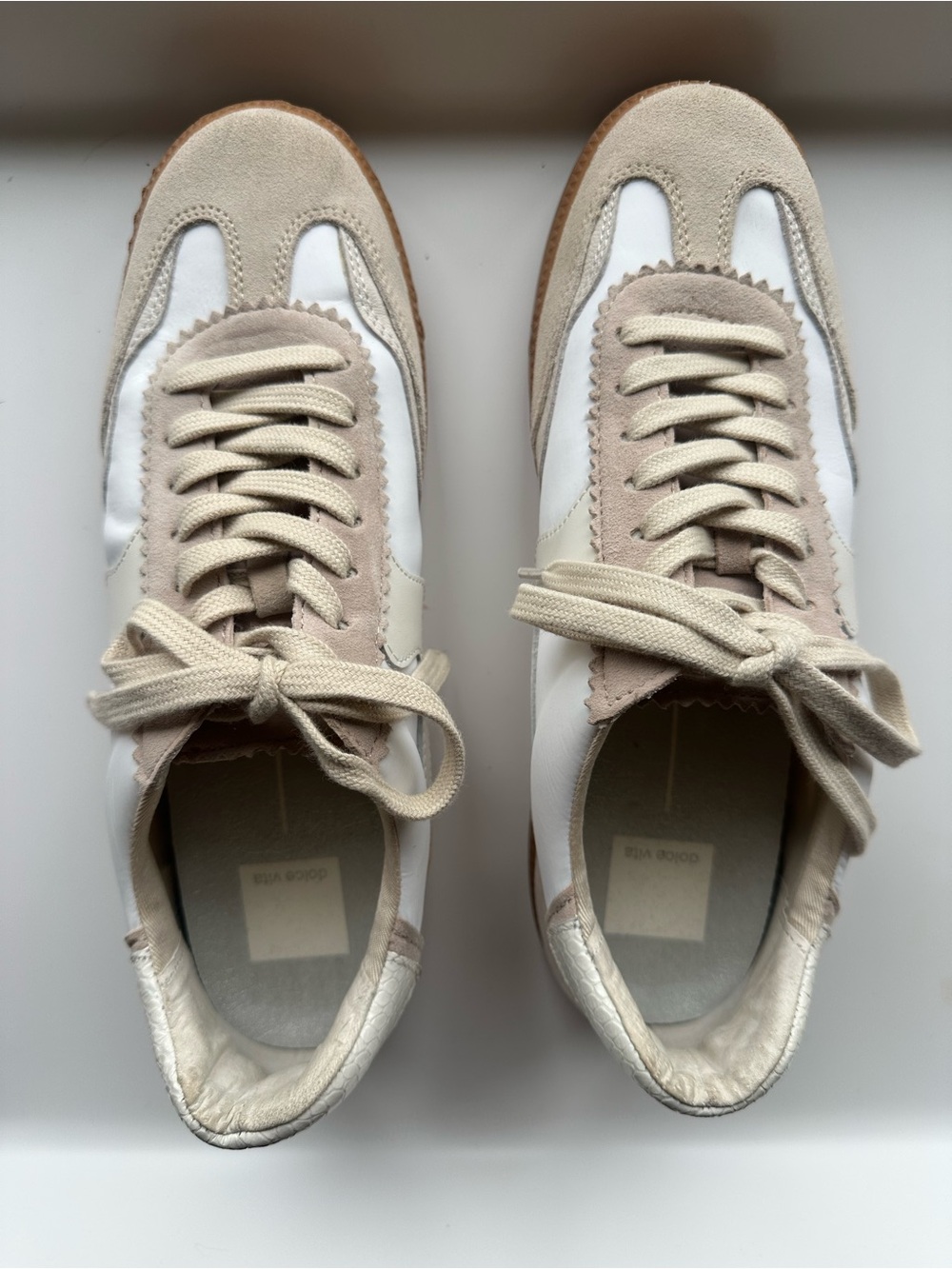 Women’s Dolce Vita Notice Sneakers, Ivory/Multi, size 8 1/2